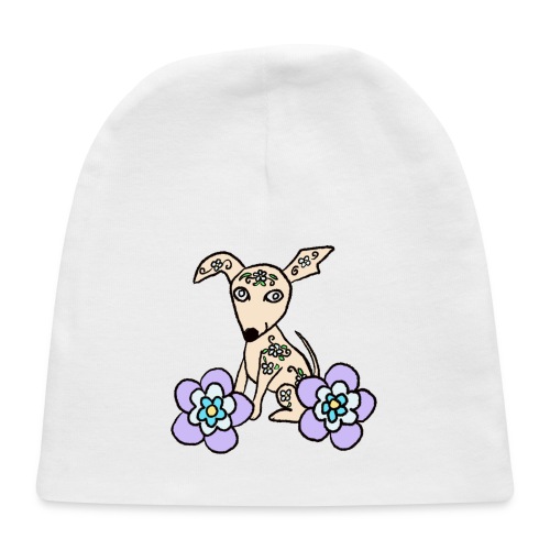 Spring iggy with flowers - Baby Cap