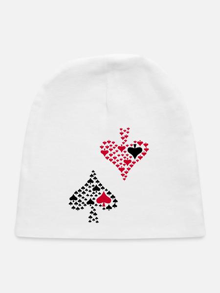 ace spades poker - Baby Cap - white - Front