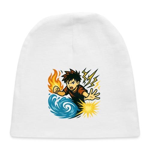 Anime Elemental Warriors | Fire, Water, Lightning - Baby Cap