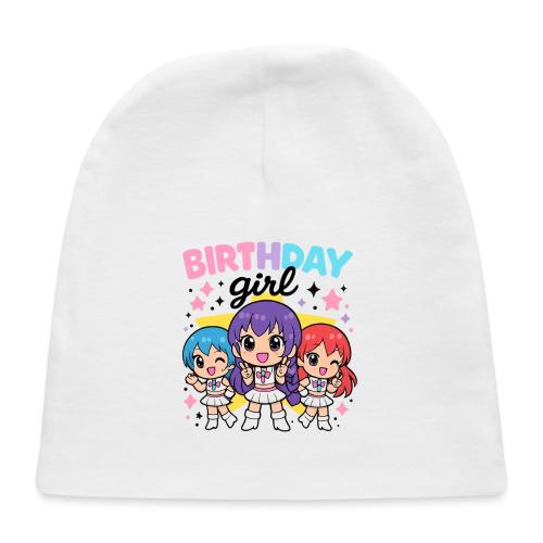 Cute Chibi Birthday Idol Girls - Baby Cap