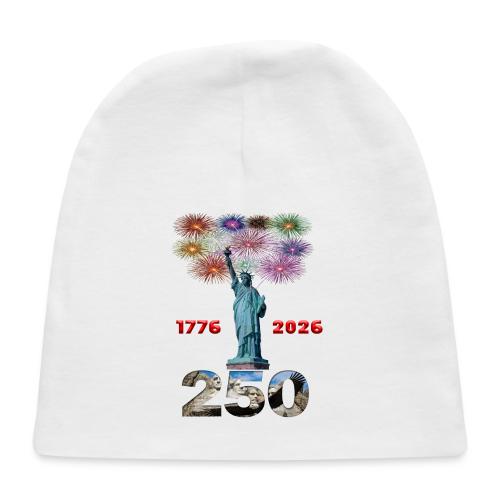 1776 - 2026 | 250 Years USA | Fireworks - Baby Cap