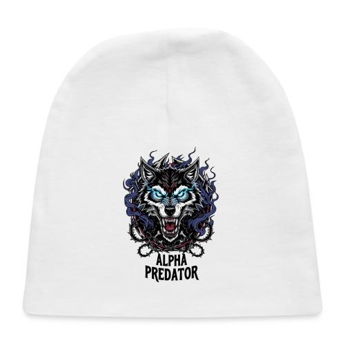 Alpha Predator Wolf Fierce Neon Eyes - Baby Cap