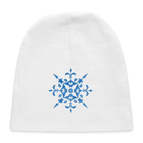 Coastal Christmas Snowflake - Baby Cap