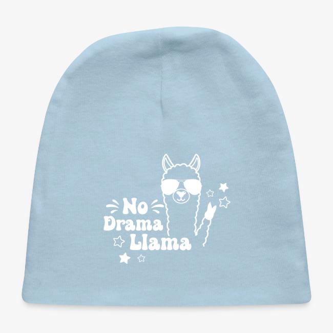 No drama llama in white