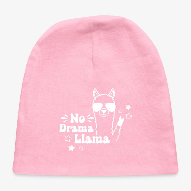 No drama llama in white