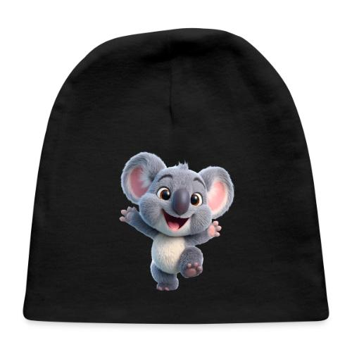 Joyful 3D Baby Koala with Arms Up - Baby Cap