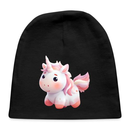 Sweet Cartoon Pink Unicorn - Baby Cap