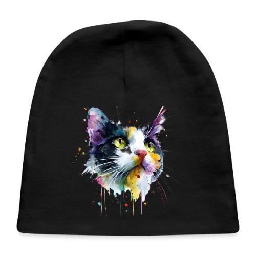 Cat: Painted Purr Expression - Baby Cap
