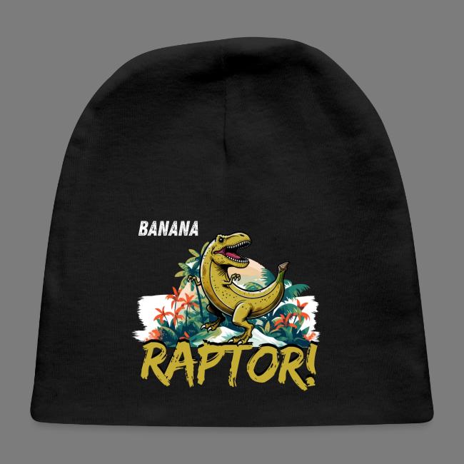Funny Banana Raptor T-Rex Design