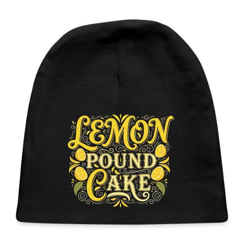 Lemon Pound Cake Vintage Flourish - Baby Cap