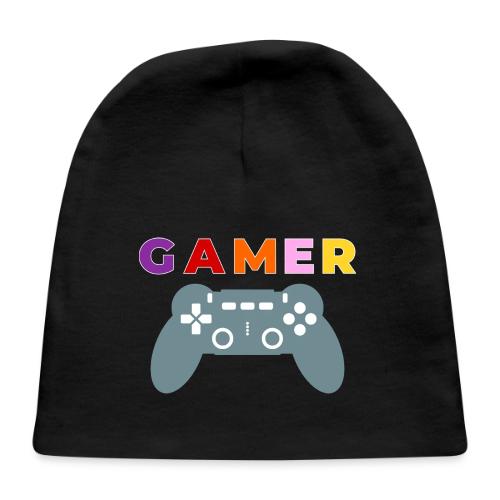 Colorful Gamer Controller Graphic - Baby Cap