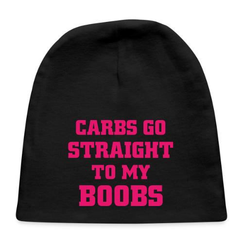 boobs text - Baby Cap