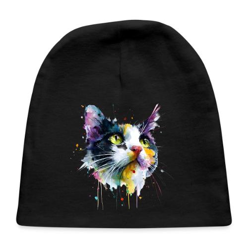 Cat: Painted Purr Expression - Baby Cap
