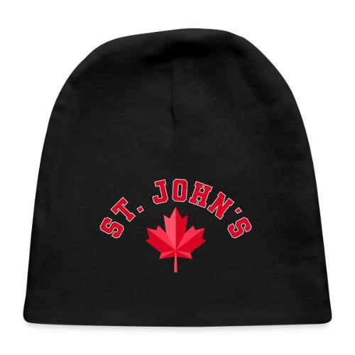 St. John's with maple leaf - Baby Cap