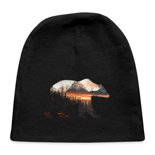 Canada Bear: fiery tones - Baby Cap
