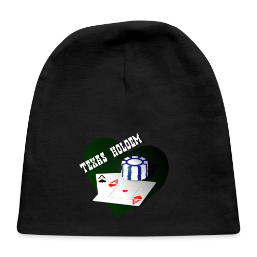 Texas Holdem Chipstack and Aces - Baby Cap