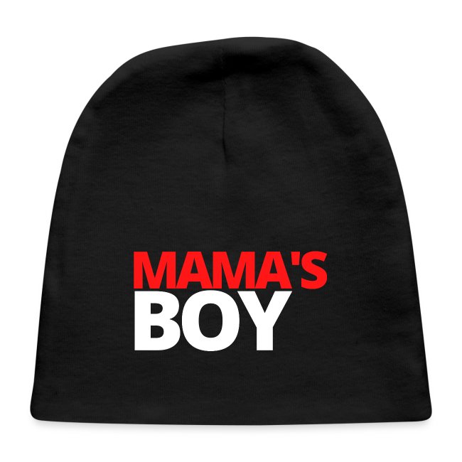 MAMA's Boy (in red & white letters)