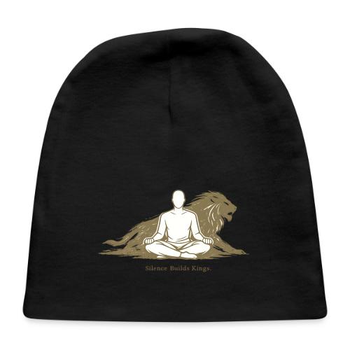 Silence Builds Kings Meditation Lion - Baby Cap