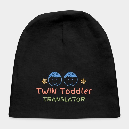 Twin Toddler Translator - Baby Cap