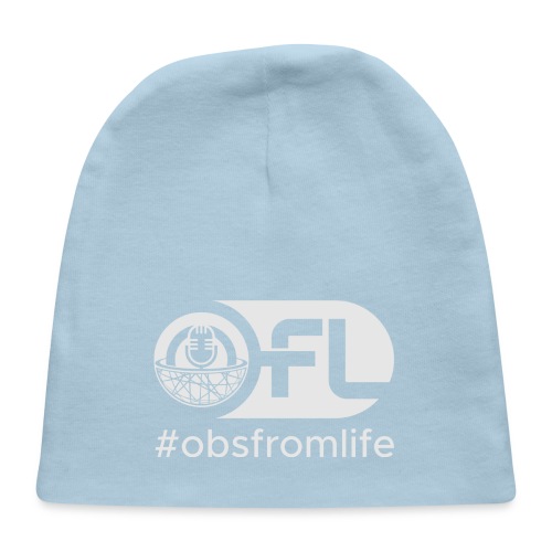 Observations from Life Logo with Hashtag - Baby Cap