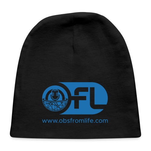 Observations from Life Logo with Web Address - Baby Cap