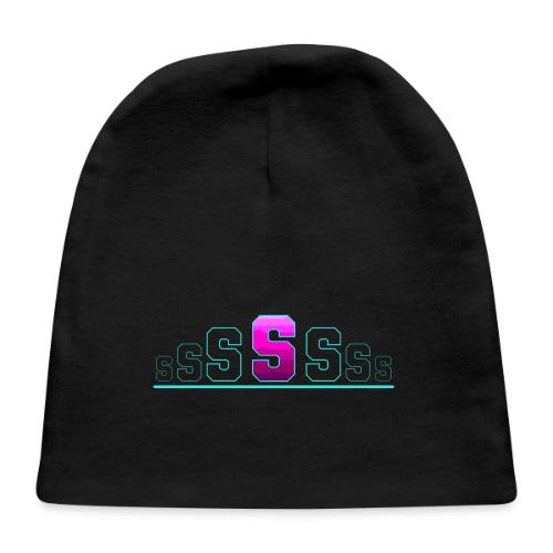 Letter S – Capital Varsity Alphabet Monogram - Baby Cap