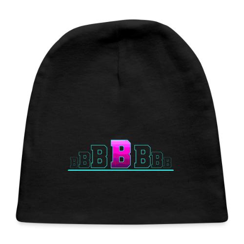 Letter B – Capital Varsity Alphabet Monogram - Baby Cap