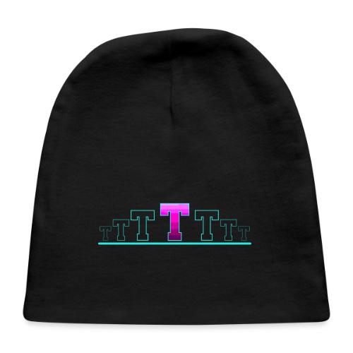Letter T – Capital Varsity Alphabet Monogram - Baby Cap