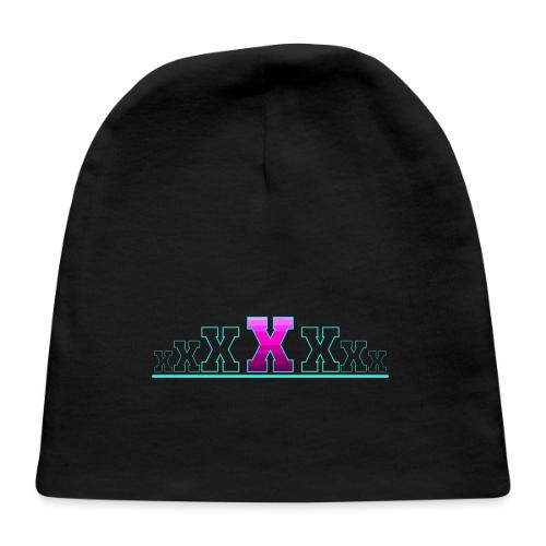 Letter X – Capital Varsity Alphabet Monogram - Baby Cap