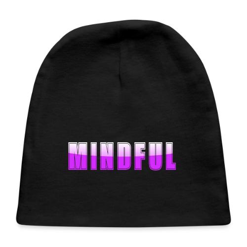 Mindful Typography Minimalist Design - Baby Cap
