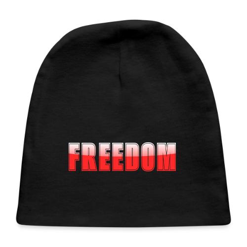Freedom Typography Design - Baby Cap