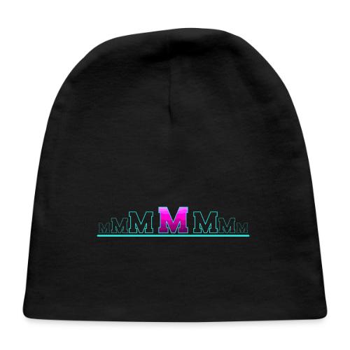 Letter M – Capital Varsity Alphabet Monogram - Baby Cap