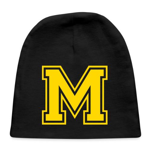 Letter M – Capital Athletic Alphabet Monogram - Baby Cap