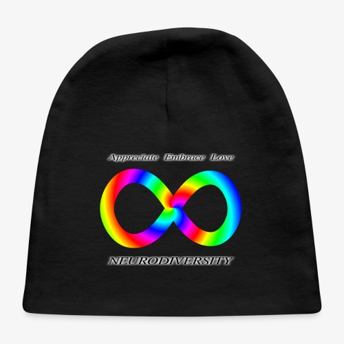 Embrace Neurodiversity with Swirl Rainbow - Baby Cap