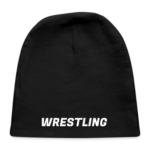 WRESTLING - Heavy Type / White - Baby Cap