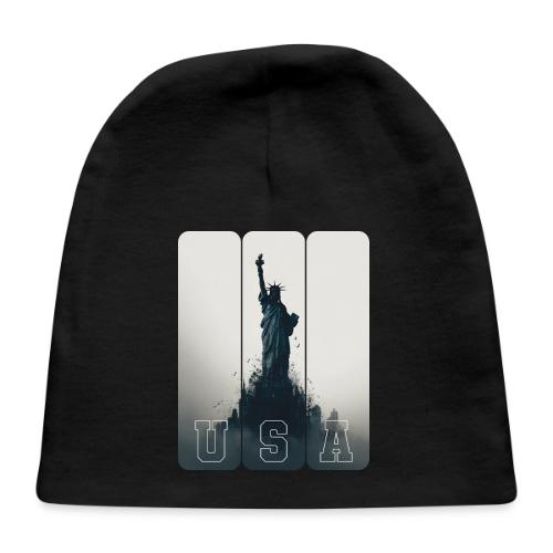 USA: Liberty Rising Over Manhattan - Baby Cap