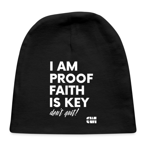 CAM Faith is Key - Baby Cap