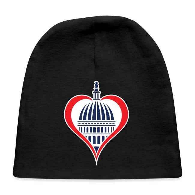 Washington DC Capitol Dome with Heart