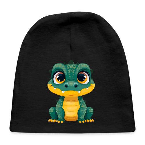 Smiling Cartoon Alligator - Baby Cap