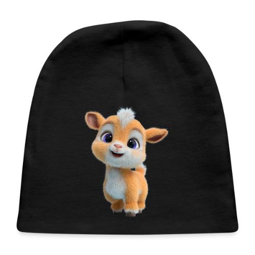 Cute Cartoon Baby Goat with Big Eyes - Baby Cap