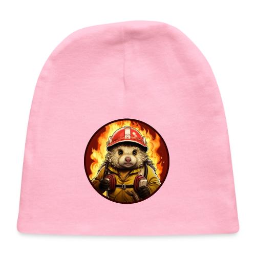 Hedgehog Firefighter - Baby Cap