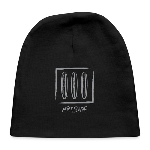 213 ArtSurf© Logo in Grey for Dark Background Swag - Baby Cap