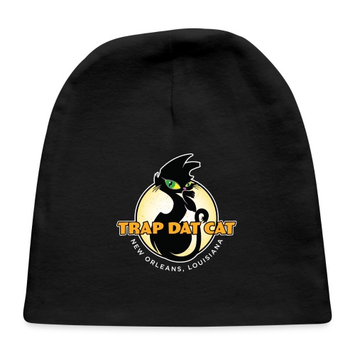 Trap Dat Cat Offical Logo - FOR DARK BACKGROUNDS - Baby Cap