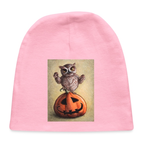 Funny Halloween Owl - Baby Cap