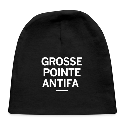 Grosse Pointe Antifa symbol - Baby Cap