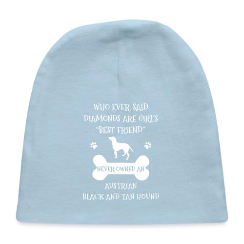 Best Friend Is Austrian Black And Tan Hound Cool - Baby Cap