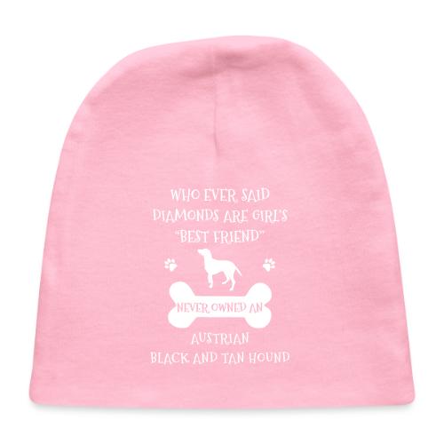 Best Friend Is Austrian Black And Tan Hound Cool - Baby Cap