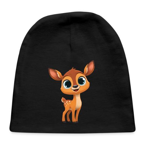 Cute Cartoon Deer with Joyful Big Eyes - Baby Cap