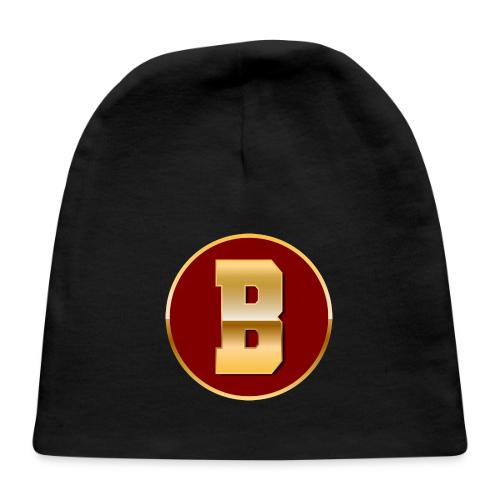 Letter B – Capital Varsity Alphabet Monogram - Baby Cap