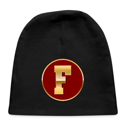 Letter F – Capital Varsity Alphabet Monogram - Baby Cap